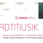 GEDOK KÖLN Stadtmusik-2018