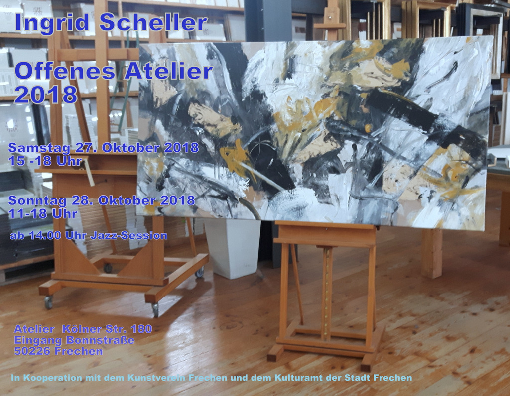 Offenes Atelier 2018 - Ingrid Scheller