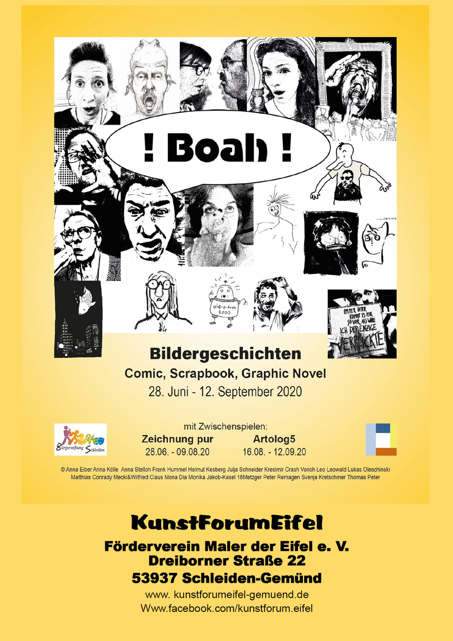 Ausstellung „Zeichnung pur" mit Letitia Gaba