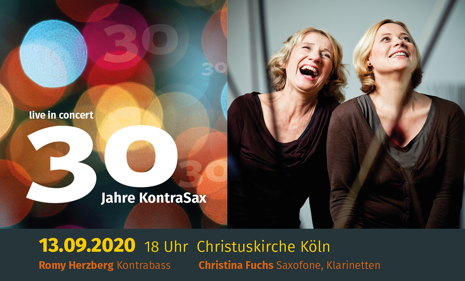 Jubiläumskonzert - Duo KontraSax
