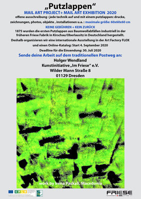 PUTZLAPPEN / CLEANING RAG mit Irena Paskali