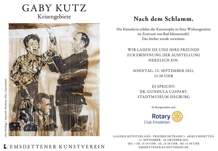 Einzelausstellung mit Gaby Kutz