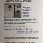 Wort und Ton im Atelier