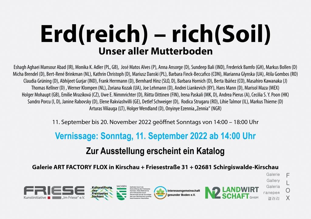 Erd(reich)- rich(Soil) Unser aller Mutterboden