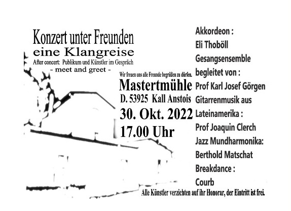 Konzert unter Freunden