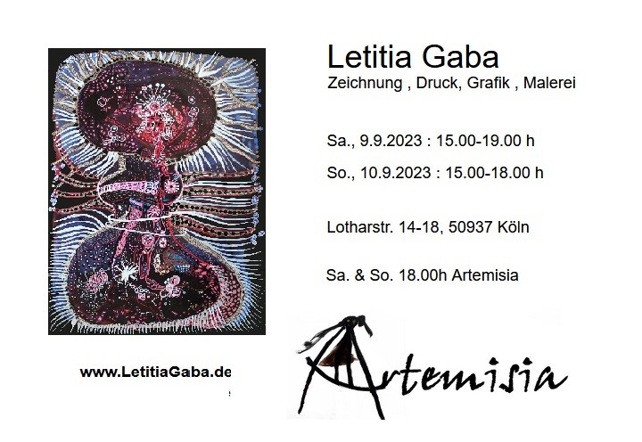 Offenes Atelier von Letitia Gaba