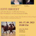 Effi Briest, Literaturkonzert nach Theodor Fontane