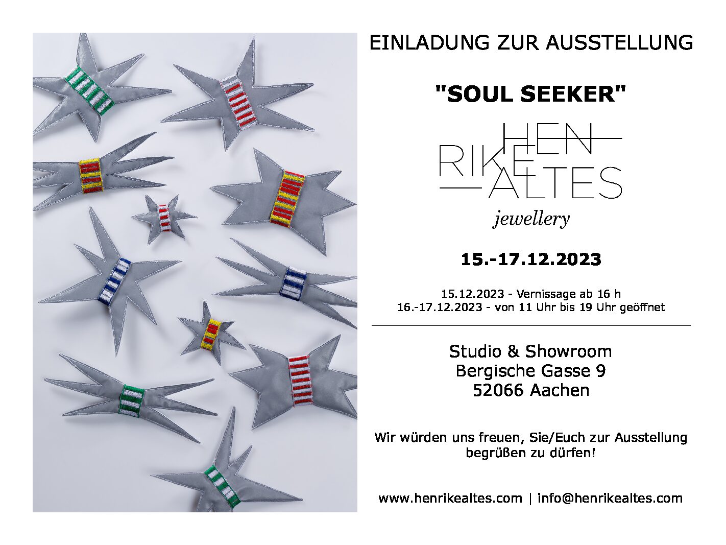 Ausstellung "SOUL SEEKER“ - Henrike Altes Jewellery