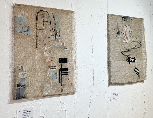 Ausstellung "Flachs - kunstvoll eingesetzt"