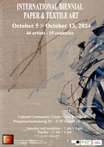 INTERNATIONAL PAPER AND TEXTILE BIENNIAL 2024
