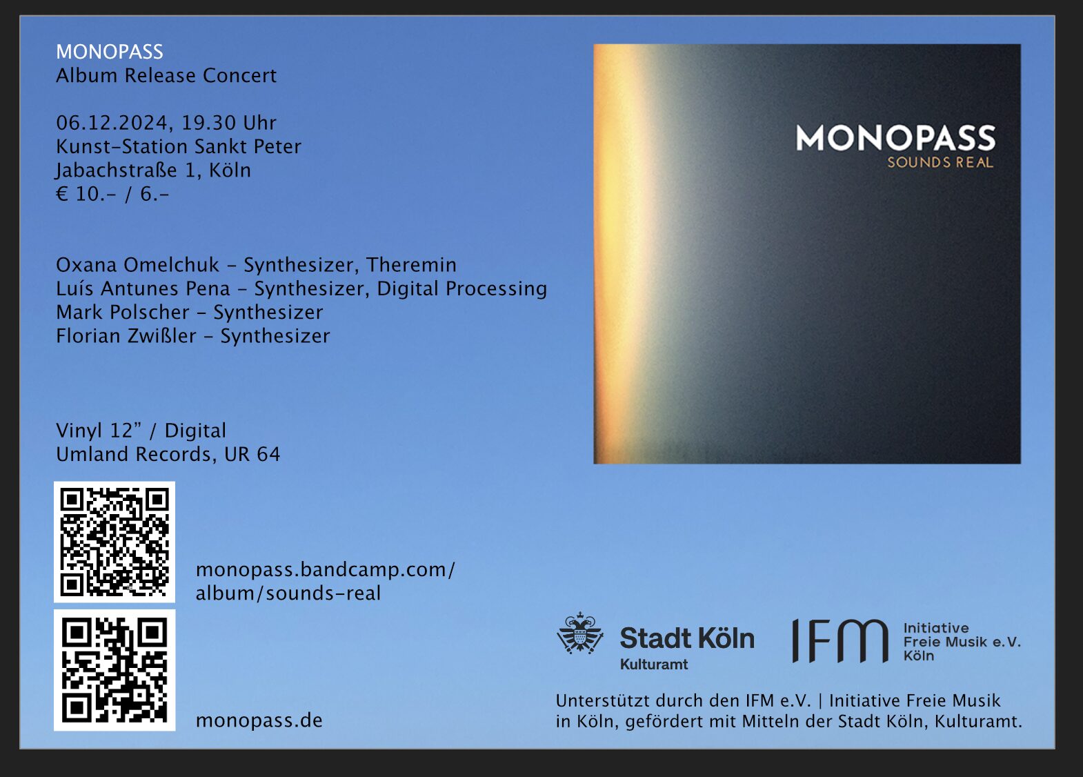 Release-Konzert von MONOPASS