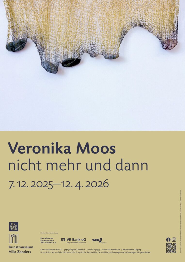 ERÖFFNUNG: Veronika Moos / nicht mehr und dann