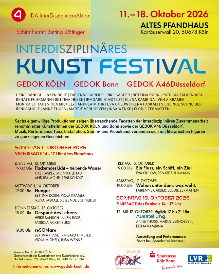 IDA – Interdisziplinäres Kunst Festival 2026