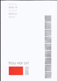 Katalog zur Veranstaltungsreihe mit der GEDOK BONN