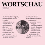 WORTSCHAU Heft: Paris
