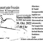 Konzert unter Freunden