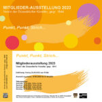 Punkt, Punkt, Strich... Mitgliederausstellung 2023